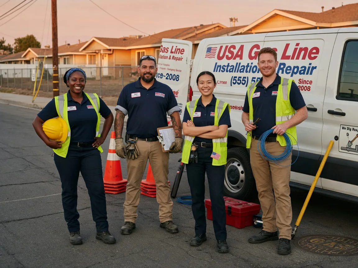 Gas Line Installation company in Graymont, IL