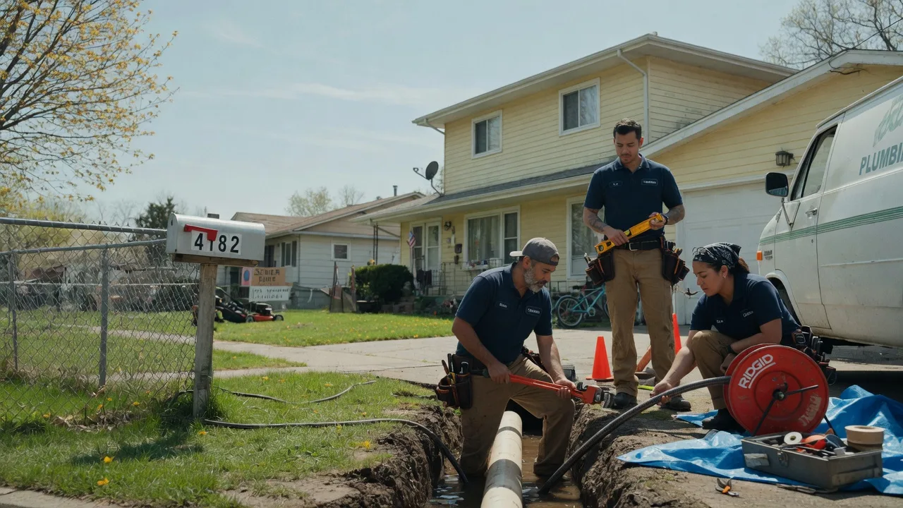 Gas Line Repair in Graymont, IL near me